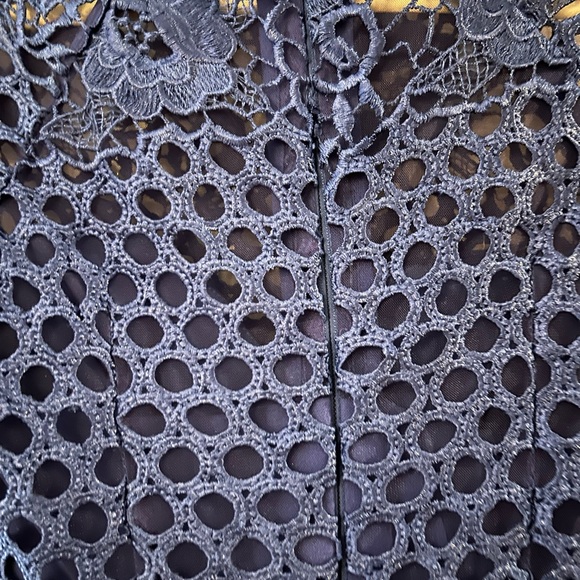 Lumiere Royal Blue Lace Dress - Picture 4 of 5